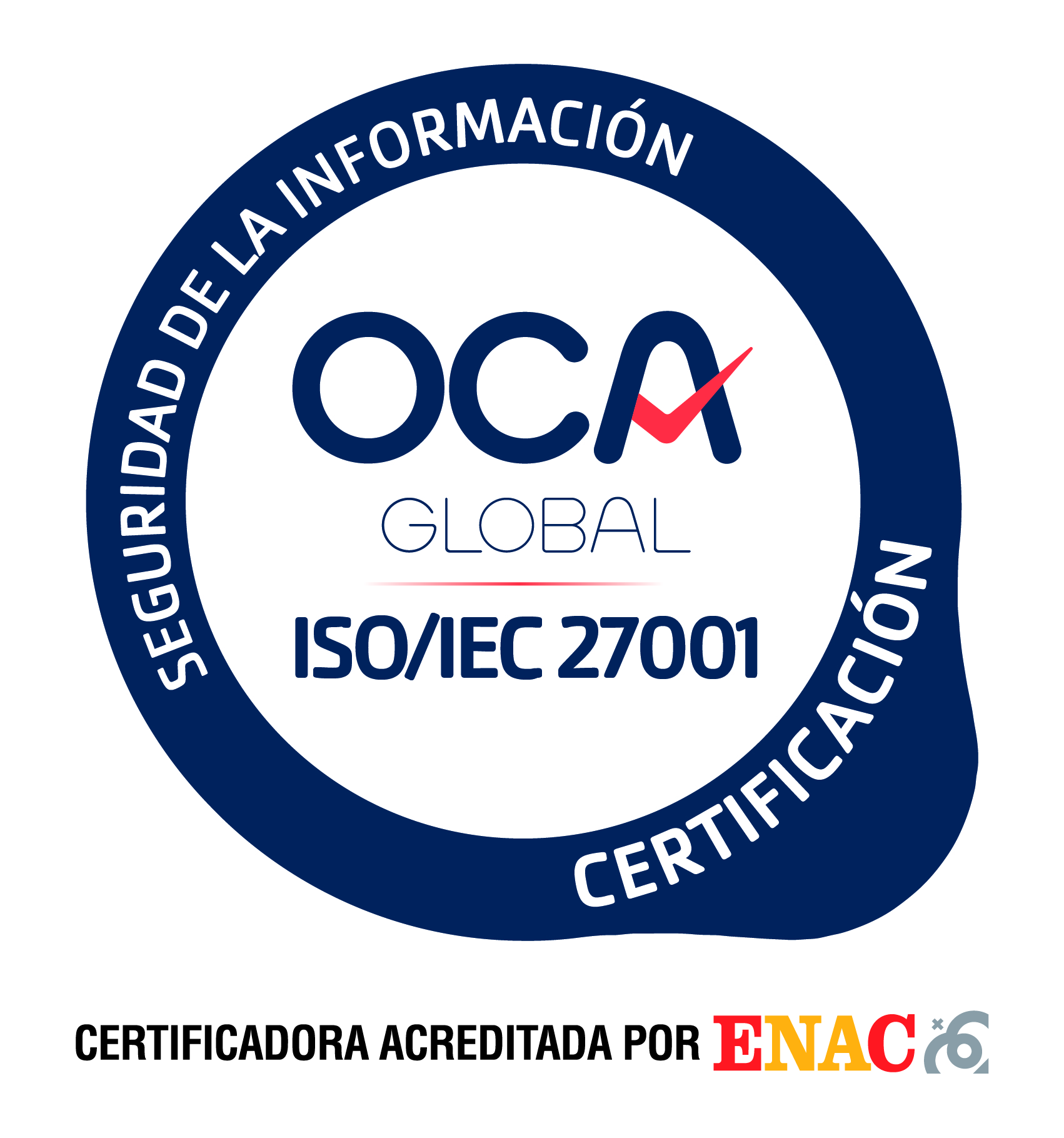 Logotipo Certificacion ISO 27001