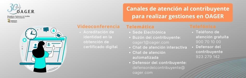 Canales de atención