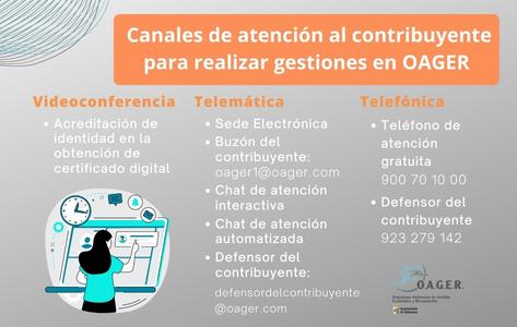 Canales de atención